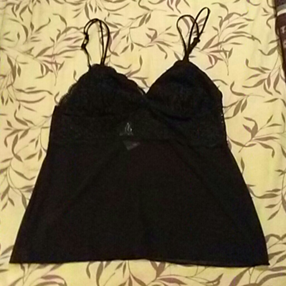 Vassarette size M/38 black cami